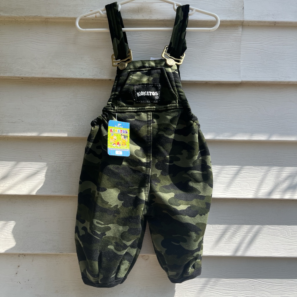 Koketos Camouflage Kids Overalls Previously Owned